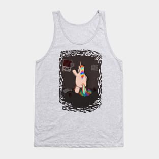 Unicorn leaking Tank Top